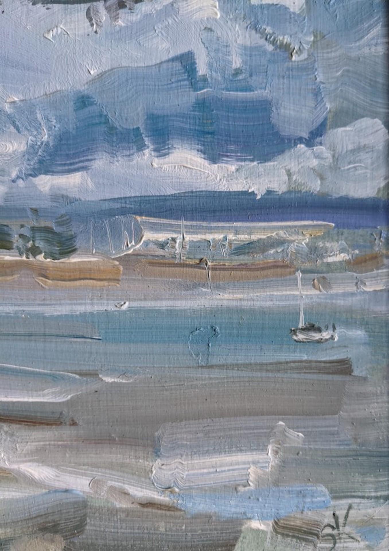 Stephen Kinder, Ostkopf-Sandbar, Küstenkunst, Meereslandschaftenmalerei im Angebot 2