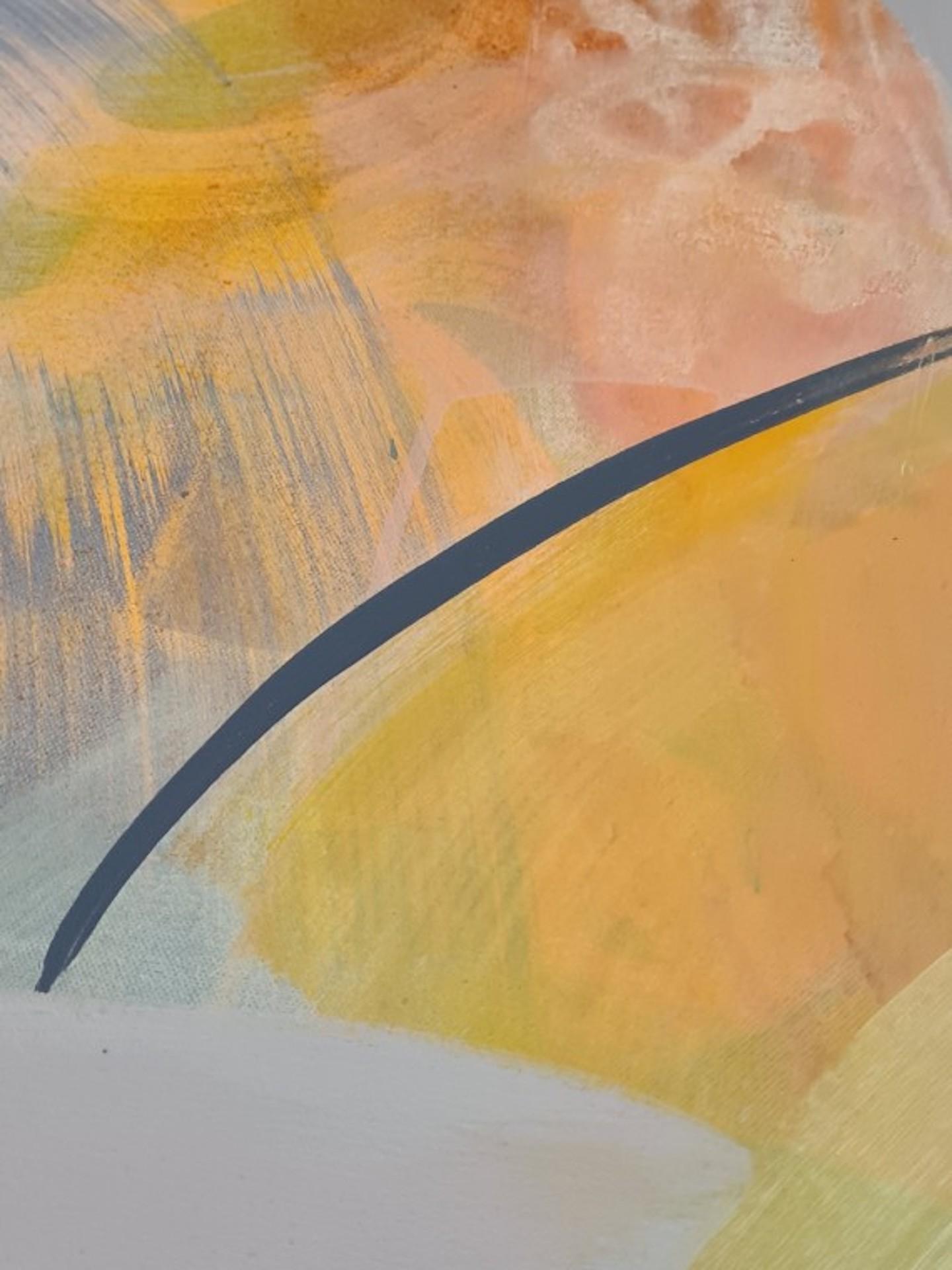 Claire Chandler, Sonnenschein an einem regnerischen Tag, zeitgenössische Kunst, abstrakte Malerei im Angebot 1