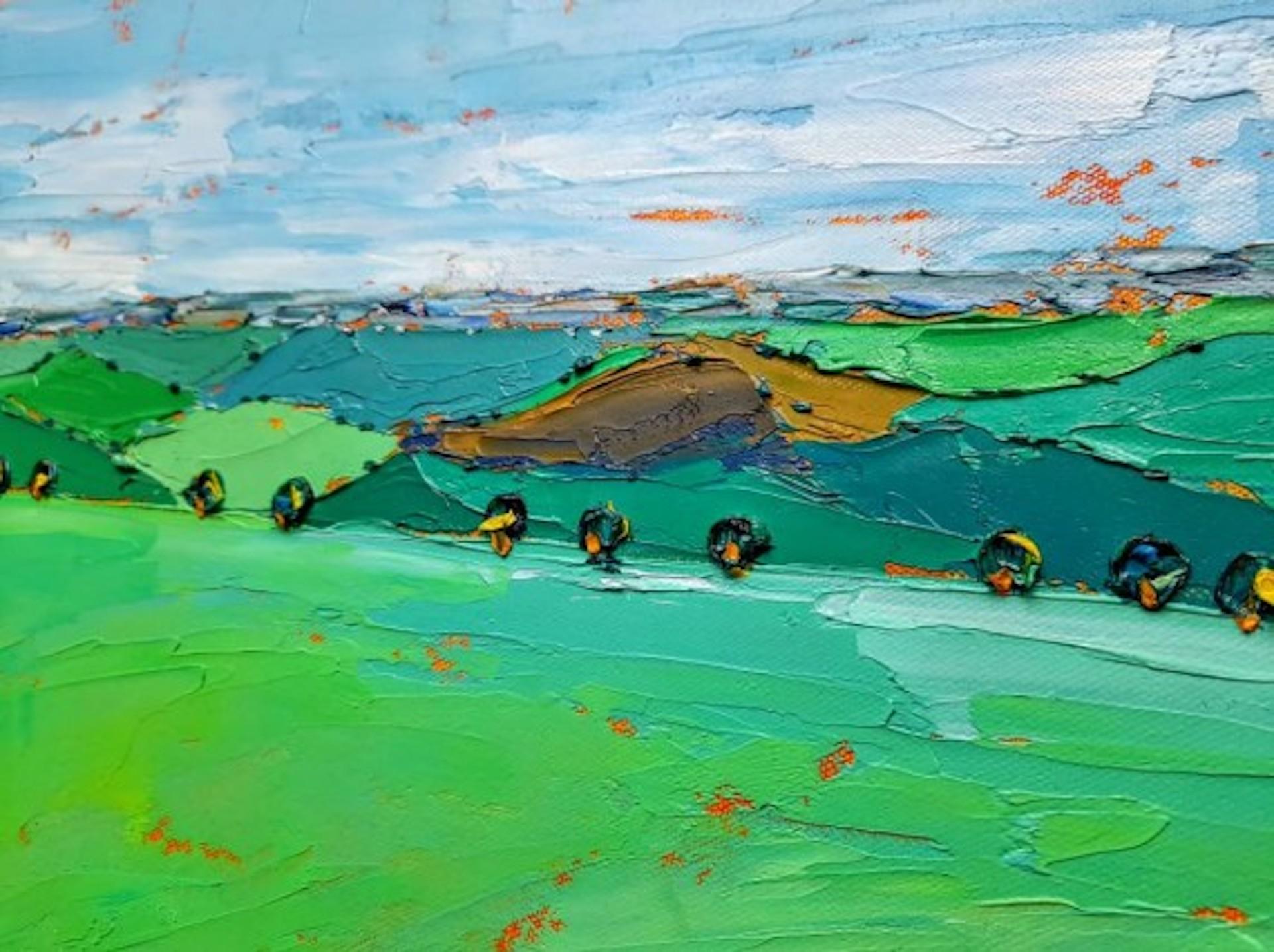 Cotswold Field Patterns [2021]
Original
Landscape
Oil paint on canvas
Image size: H:46 cm x W:75 cm
Complete Size of Unframed Work: H:46 cm x W:75 cm x D:2cm
Sold Unframed
Please note that insitu images are purely an indication of how a piece may