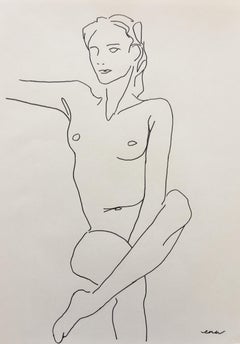 Nude V , Ellen Williams , Figurative Art, Modern Art 