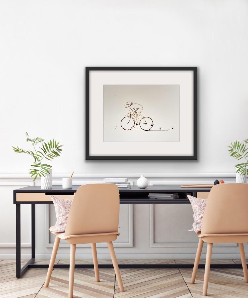 Espresso #8, Couchtisch (Grau), Figurative Art, von Eliza Southwood