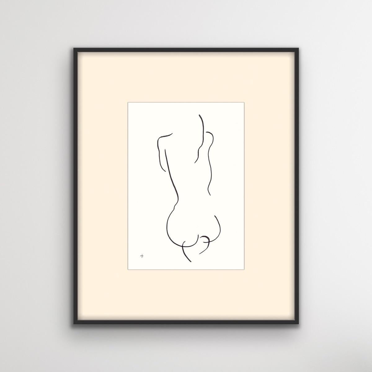 #2209G, David Jones, Ink on Paper, Contemporary Minimalist drawing for sale - Conceptual Art by David Jones 