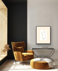 #2209G, David Jones, Ink on Paper, Contemporary Minimalist drawing for sale
