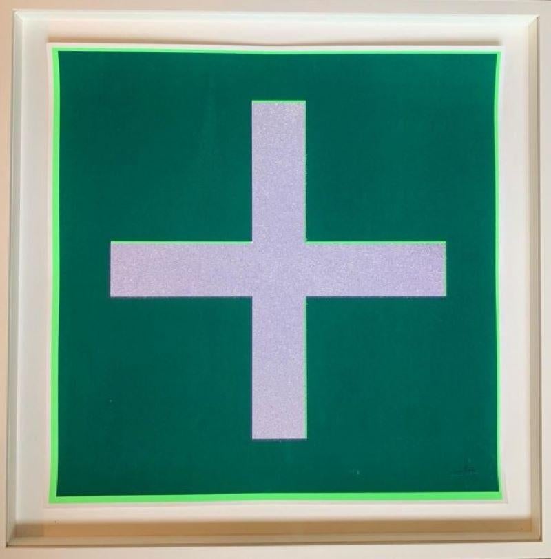 La croix, œuvre originale  Impression contemporaine unique, art d'investissement original en vente 3