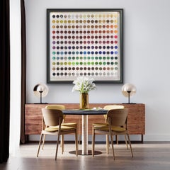 Ultimative Farbtafel für Schokoladenliebhaber, Contemporary Kitchen Art, Family Art