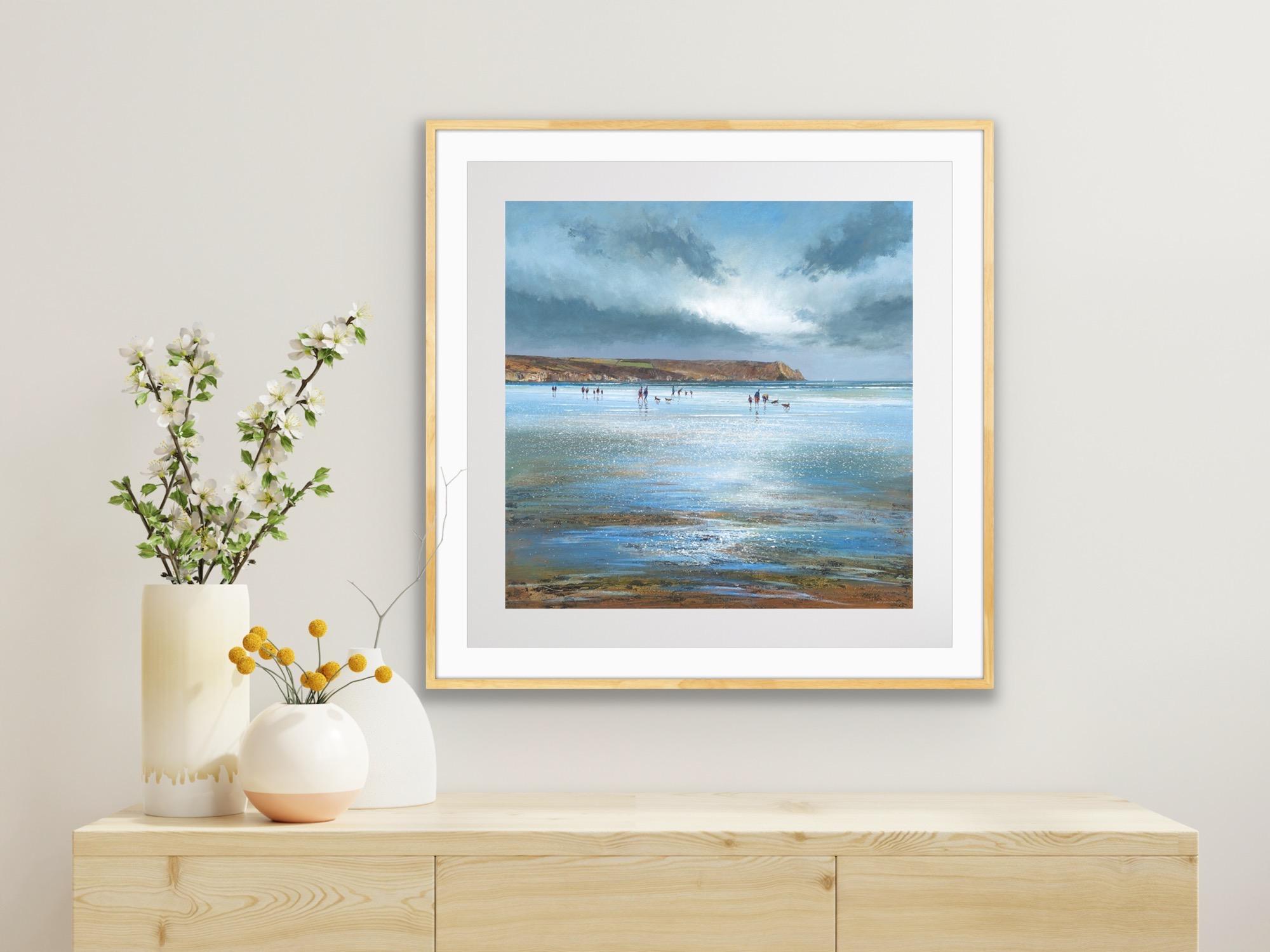 Cabeza de Nare, Playa de Carne, impresión en edición limitada, Paisaje marino, Arte marino, Playa en venta 1