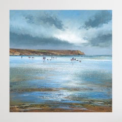 Nare Head, Carne Beach, limited edition print, Seascape, Sea art, Beach