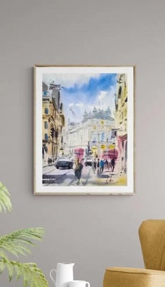 Animation à Piccadilly Circus, Londres