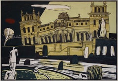 Blenheim Palace, Limited edition Print, Lino Print, Architecture, Colin Moore