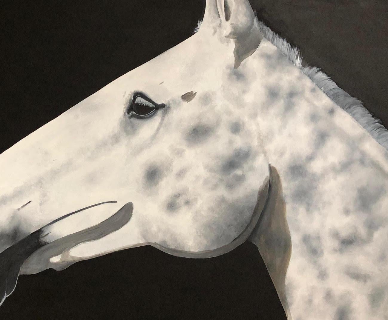 Dapple, Zoe Louise, Animal Art, Horse, Affordable art 3