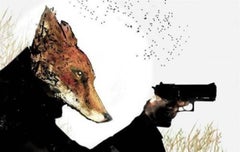 Rural Resistance Field Commander, Harry Bunce, Limited Edition Print, Fox