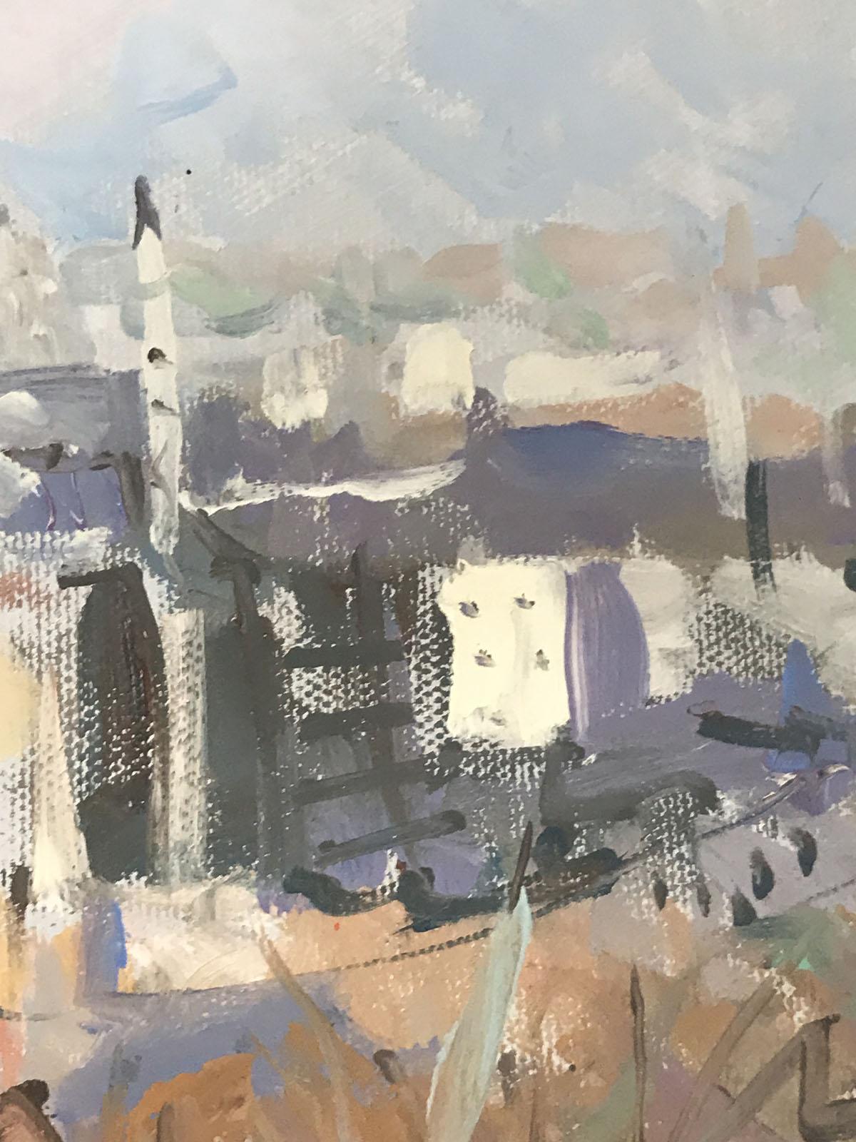 Trevor Waugh, View of Istanbul, Original Oil Painting for Sale Online, Istanbul For Sale 2