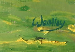 La vallée de Stroud par ELEANOR WOOLLEY,  Peinture - Paysage abstrait à vendre