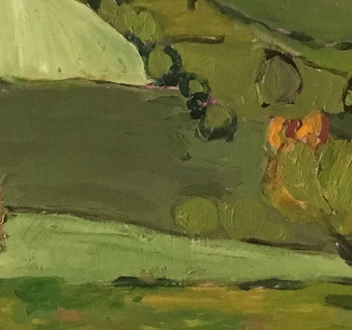 The Stroud valley BY ELEANOR WOOLLEY,  Abstract Landscape Painting for Sale For Sale 1