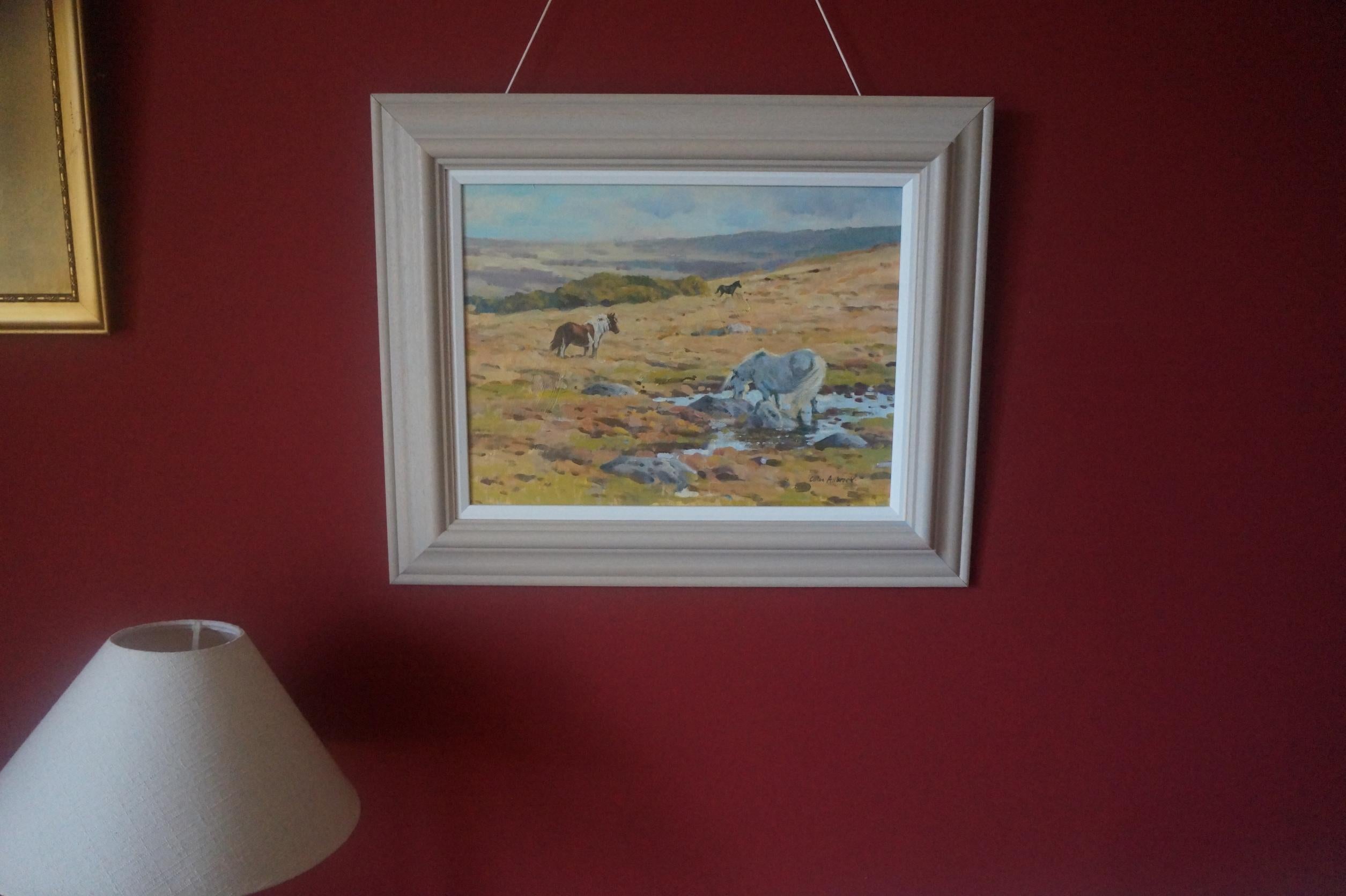 Colin Allbrook Autumn Dartmoor Original Contemporary Oil Painting 1