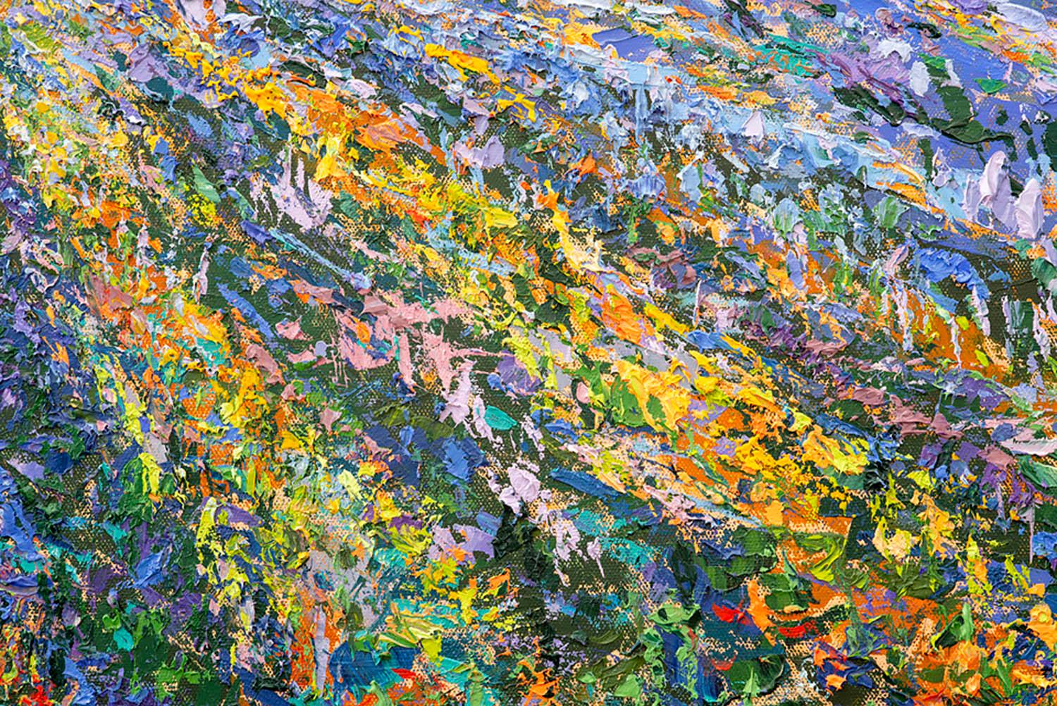 Euforia 1 - Abstract Painting Gris de Lee Tiller