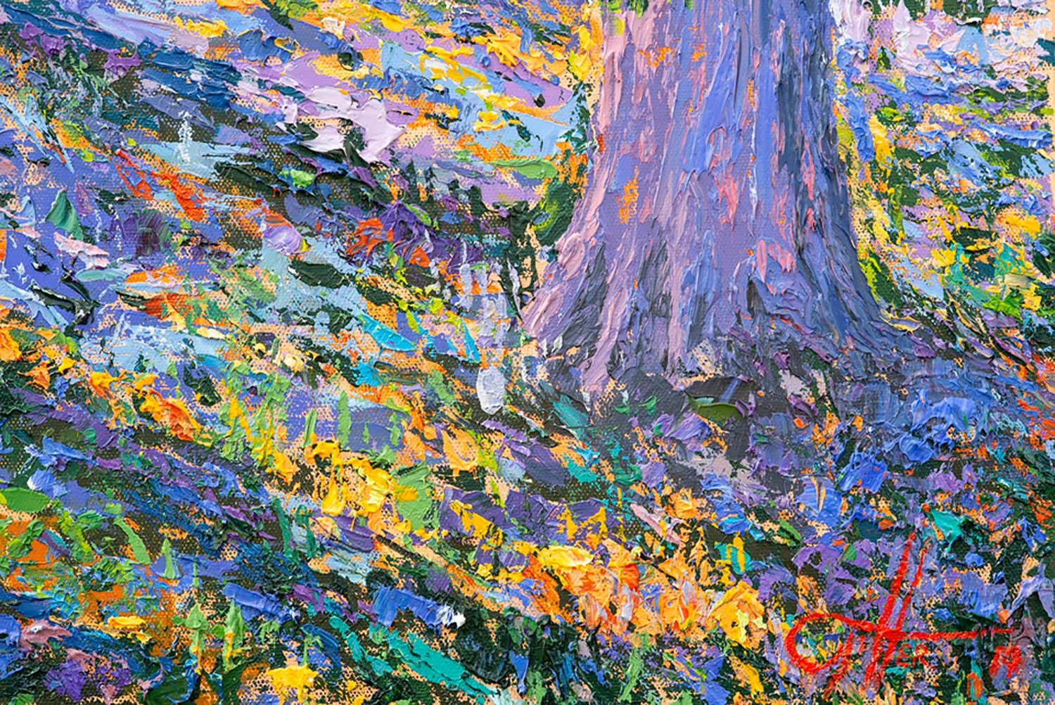 Pintura de Lee Tiller - Euforia I

Esta pintura impresionista se creó utilizando una espátula en lugar de una combinación de pinceles de artista. Como pintora, me esfuerzo por evocar una respuesta emocional mediante la colocación estética del color