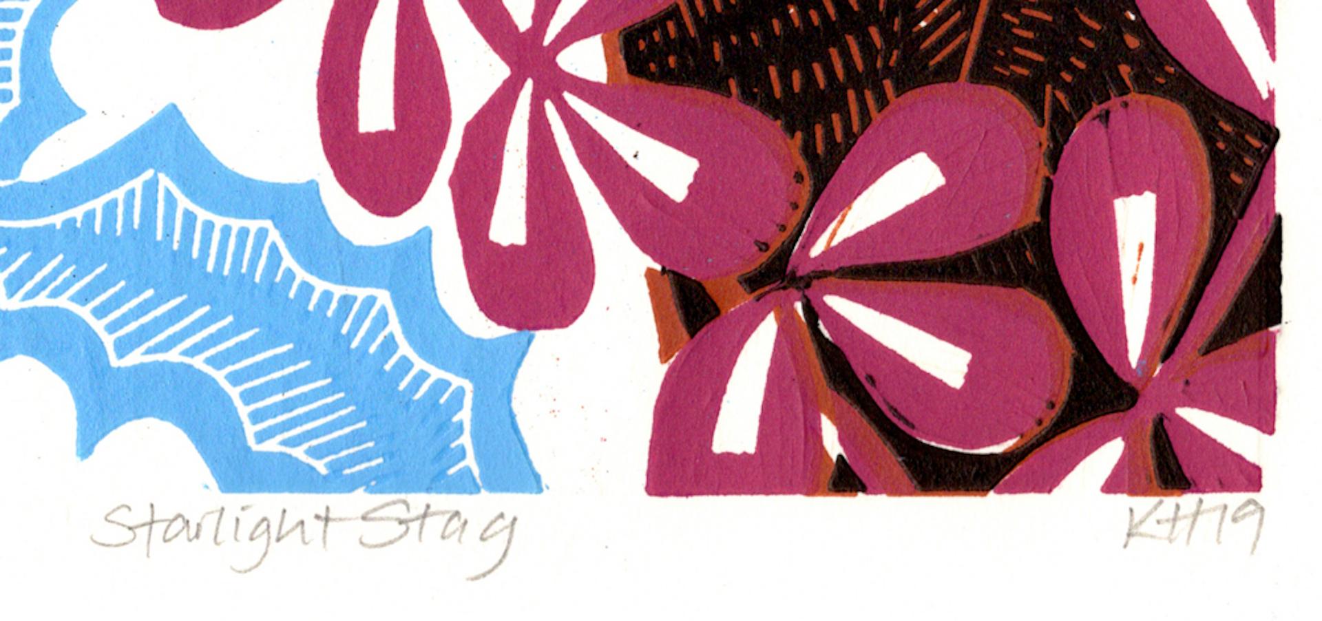 'Starlight Stag' di Kate Heiss, A. Winter, Starlight, bacche, natura, paesaggio in vendita 3
