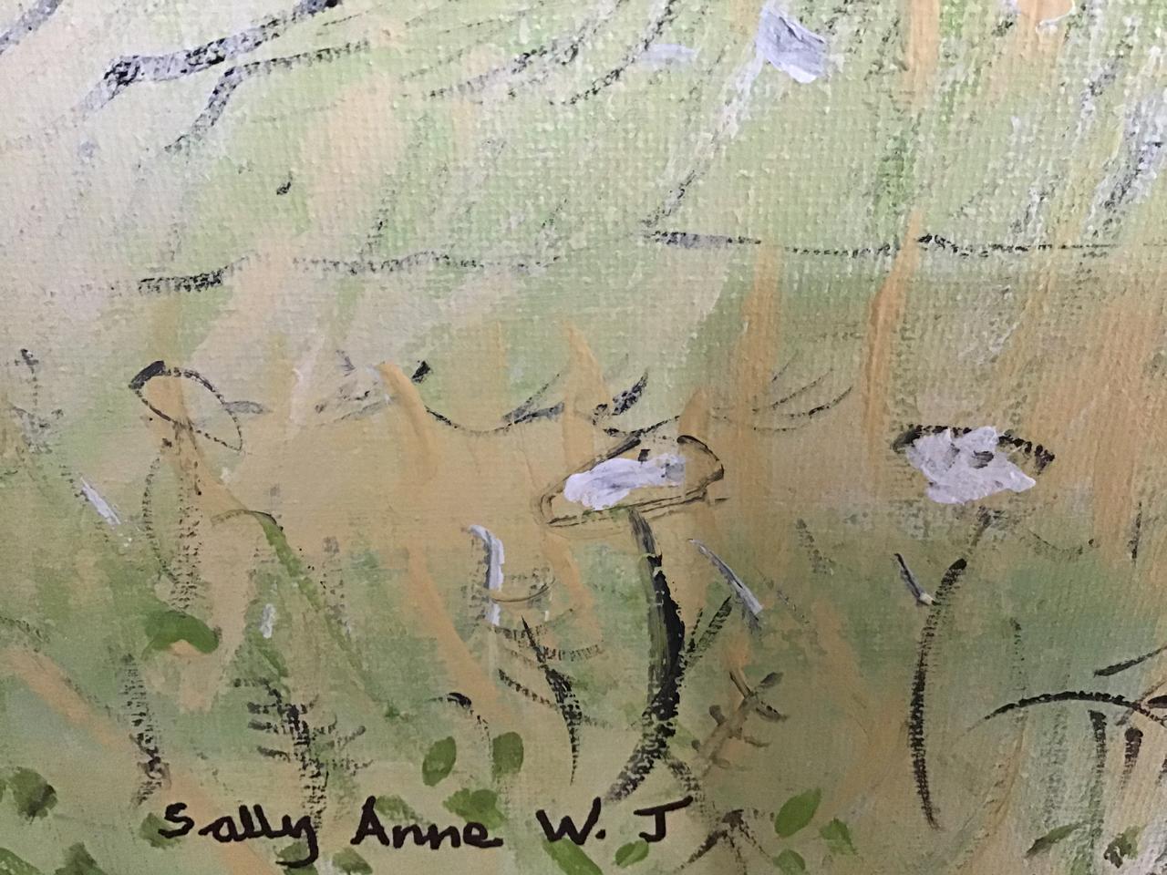 Erde und Heatwave mit Pflanzgefäß (Zeitgenössisch), Painting, von Unknown