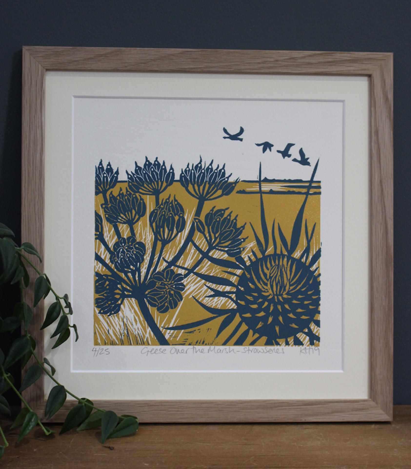 lino prints nature