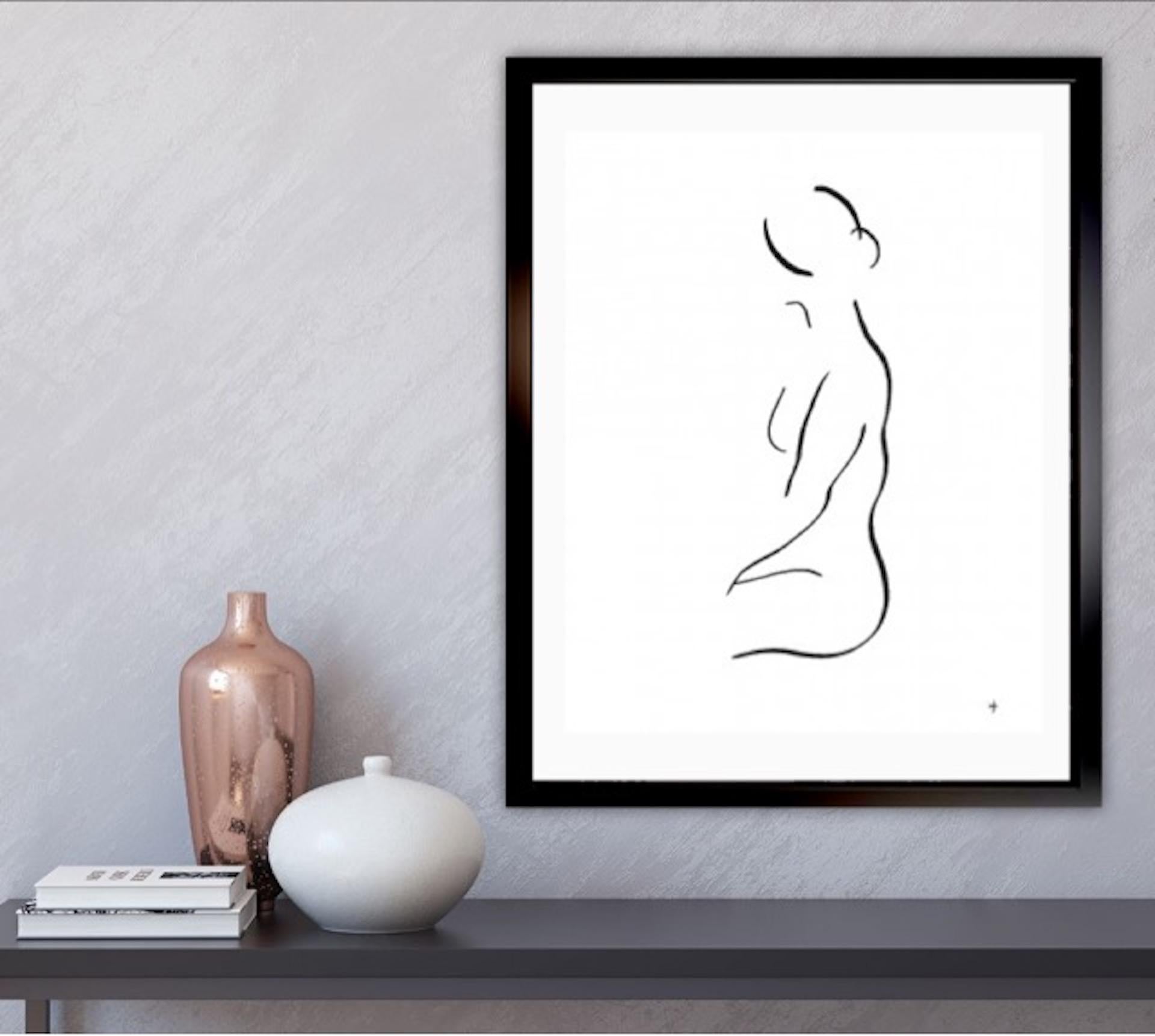 David Jones

Original Figurative Drawing

Black Ink on Paper

IMAGE SIZE: H:35.5CM X W:26CM
MOUNT SIZE: H:50CM X W:40CM

Sold Unframed

 

Series 2 Nude #9C is an original drawing by David Jones. The minimalist style of the work gives the figurative