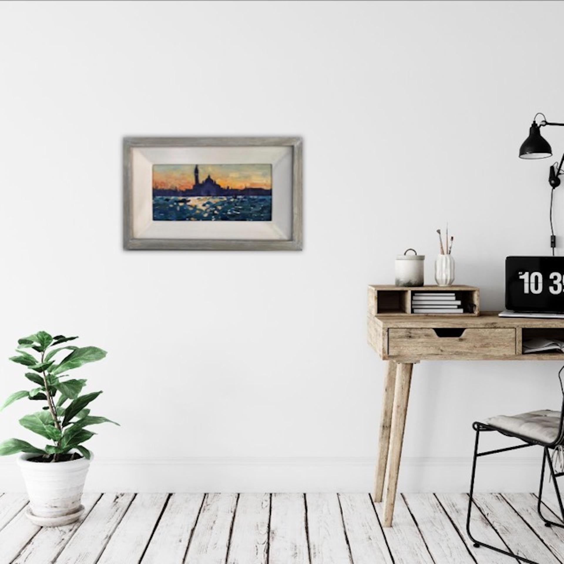 Venice Sunrise by Grabrielle Moulding, Bright Art, Venice Painting, Original Art For Sale 2