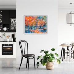 Maples, Rosemary Farrer, Bright Art, Landscape Art, Modern Landscape Painting