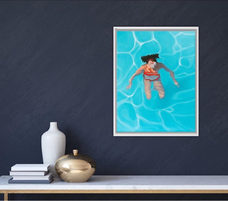 Amy Devlin Submerged BY AMY DEVLIN, Figurative Art, Swimming Art