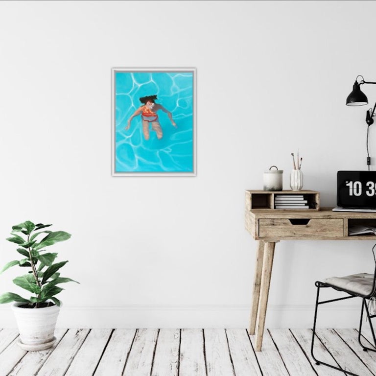 Amy Devlin Submerged BY AMY DEVLIN, Figurative Art, Swimming Art