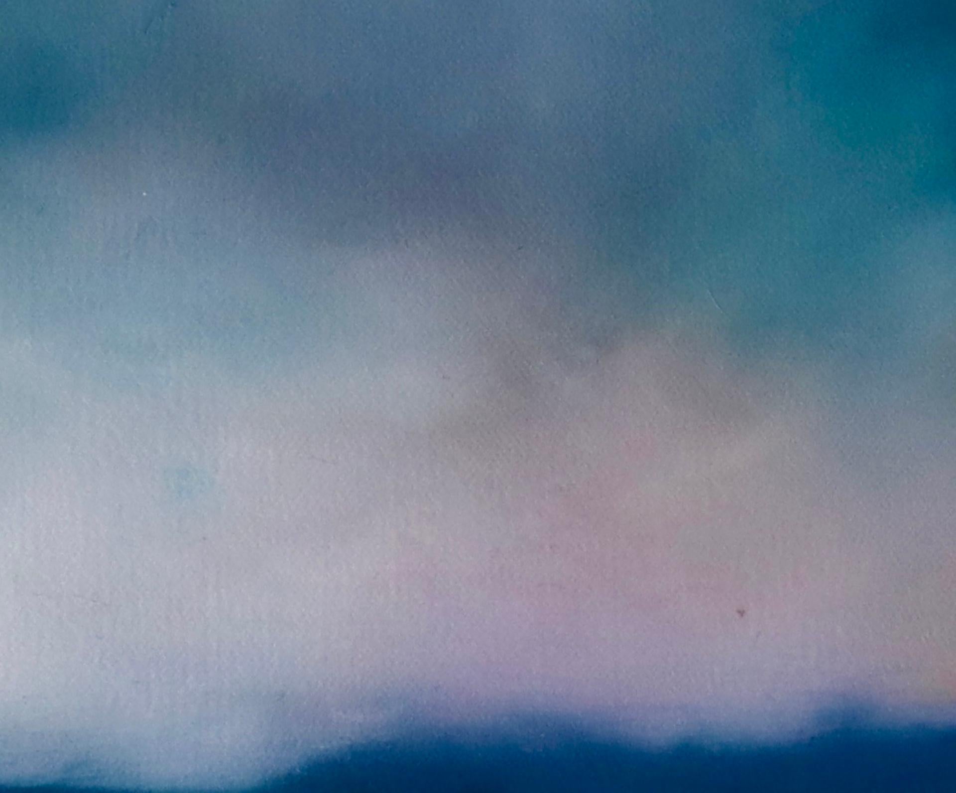 Say It Again, Sophie Berger, Peinture originale, Art bleu, Peinture de paysage en vente 6