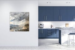 Inizio di una tempesta, James Bonstow, Quadro di paesaggio contemporaneo originale