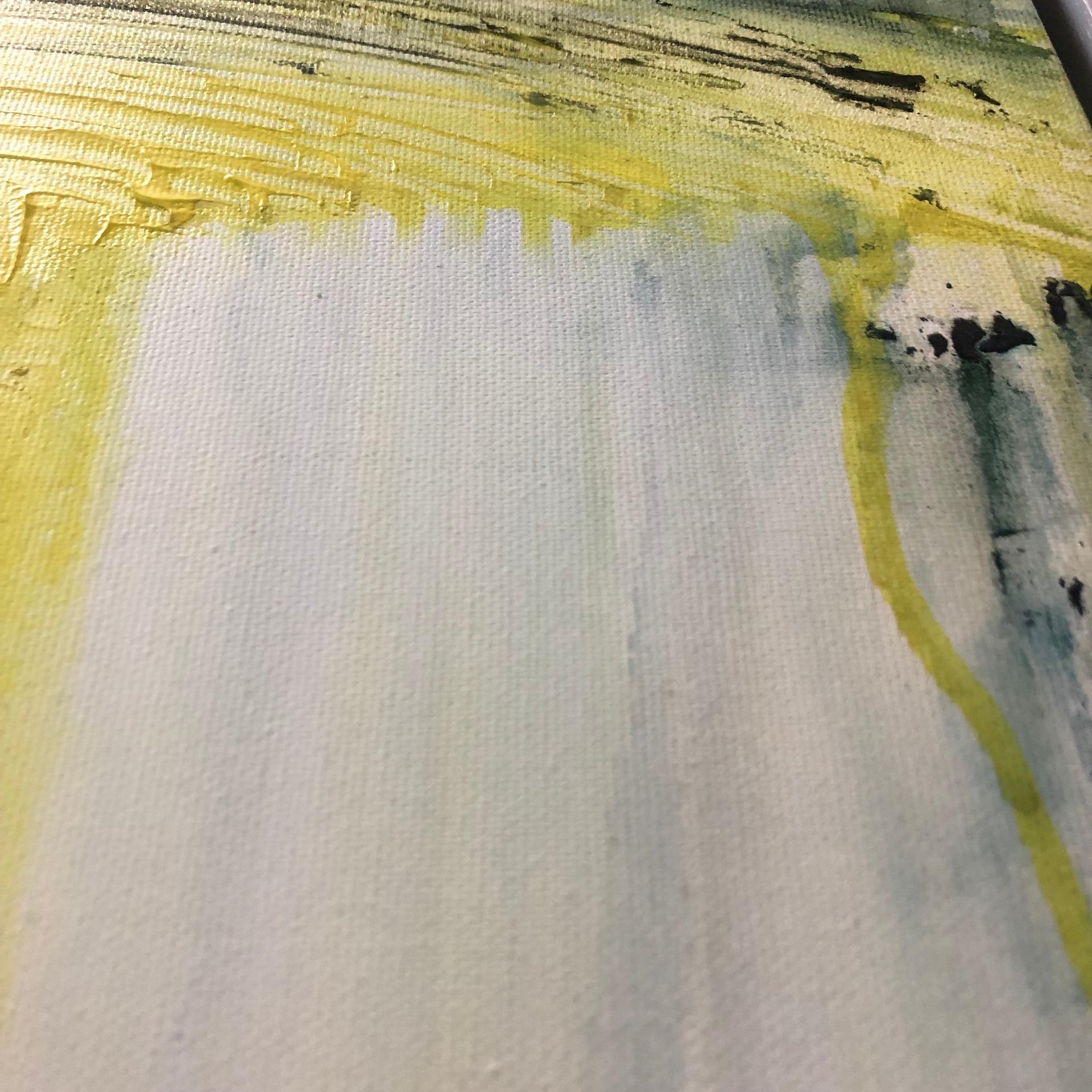 Mi punto de vista, Gina Parr, Arte abstracto, Arte brillante, Arte contemporáneo con textura en venta 10