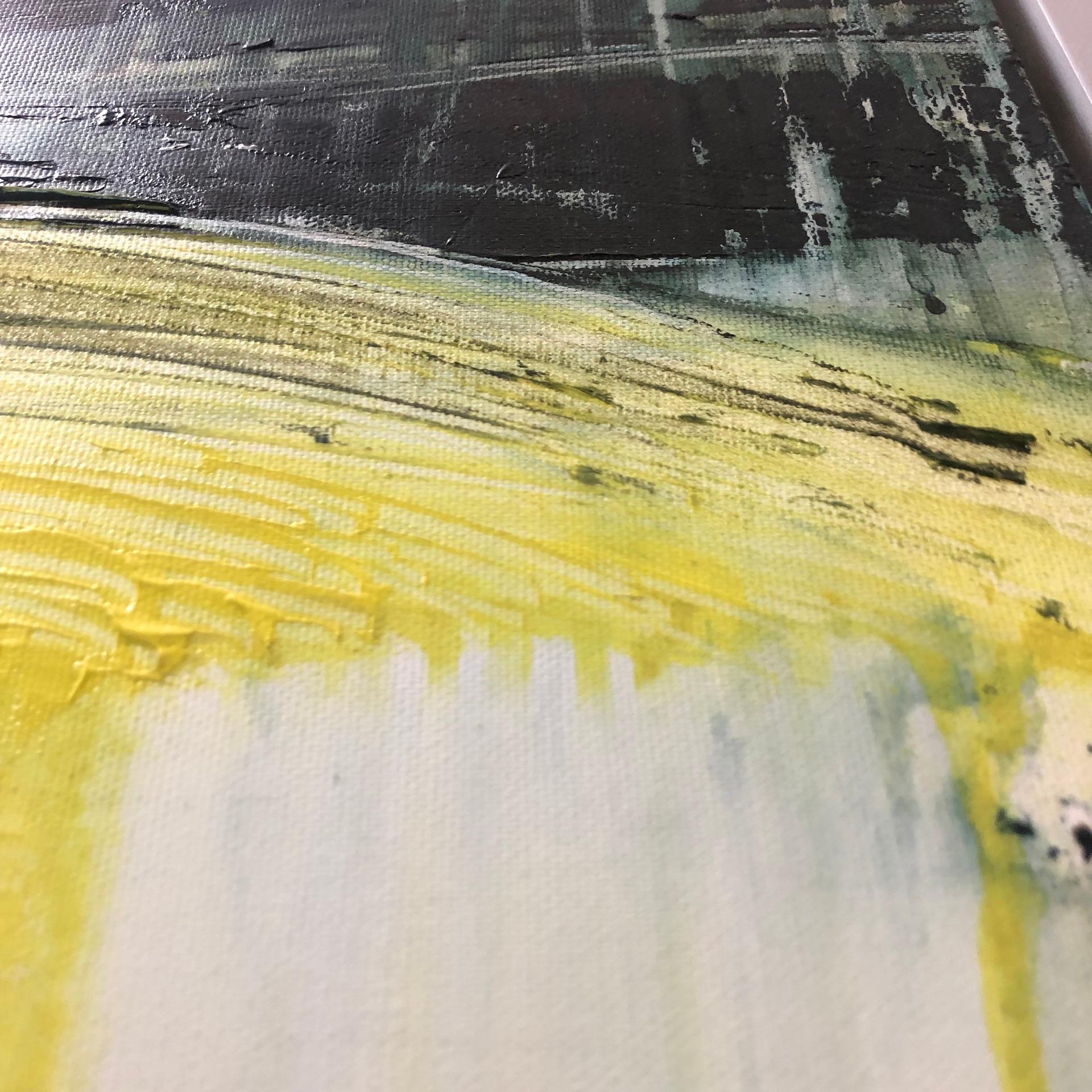 Mi punto de vista, Gina Parr, Arte abstracto, Arte brillante, Arte contemporáneo con textura en venta 9