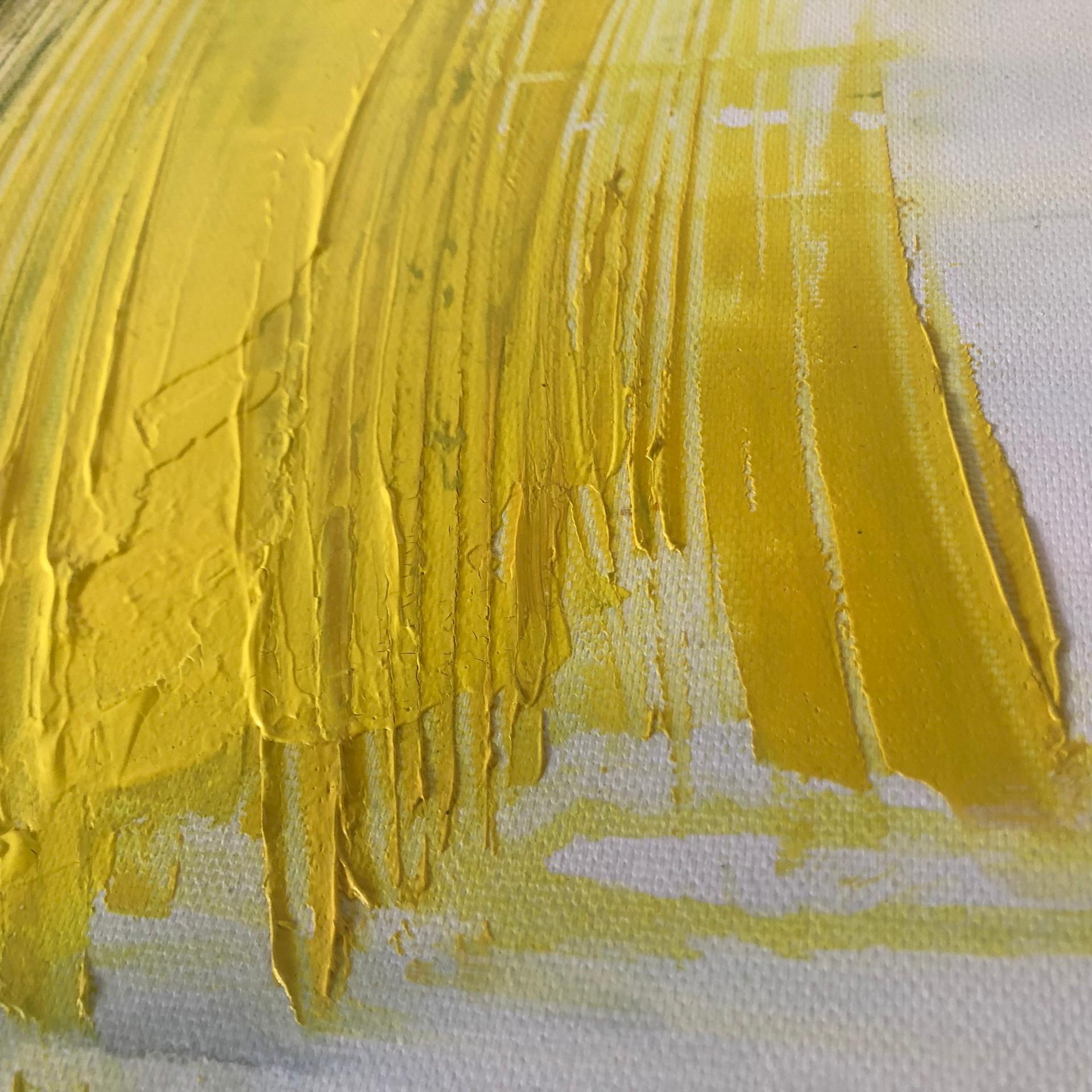 Mi punto de vista, Gina Parr, Arte abstracto, Arte brillante, Arte contemporáneo con textura en venta 6