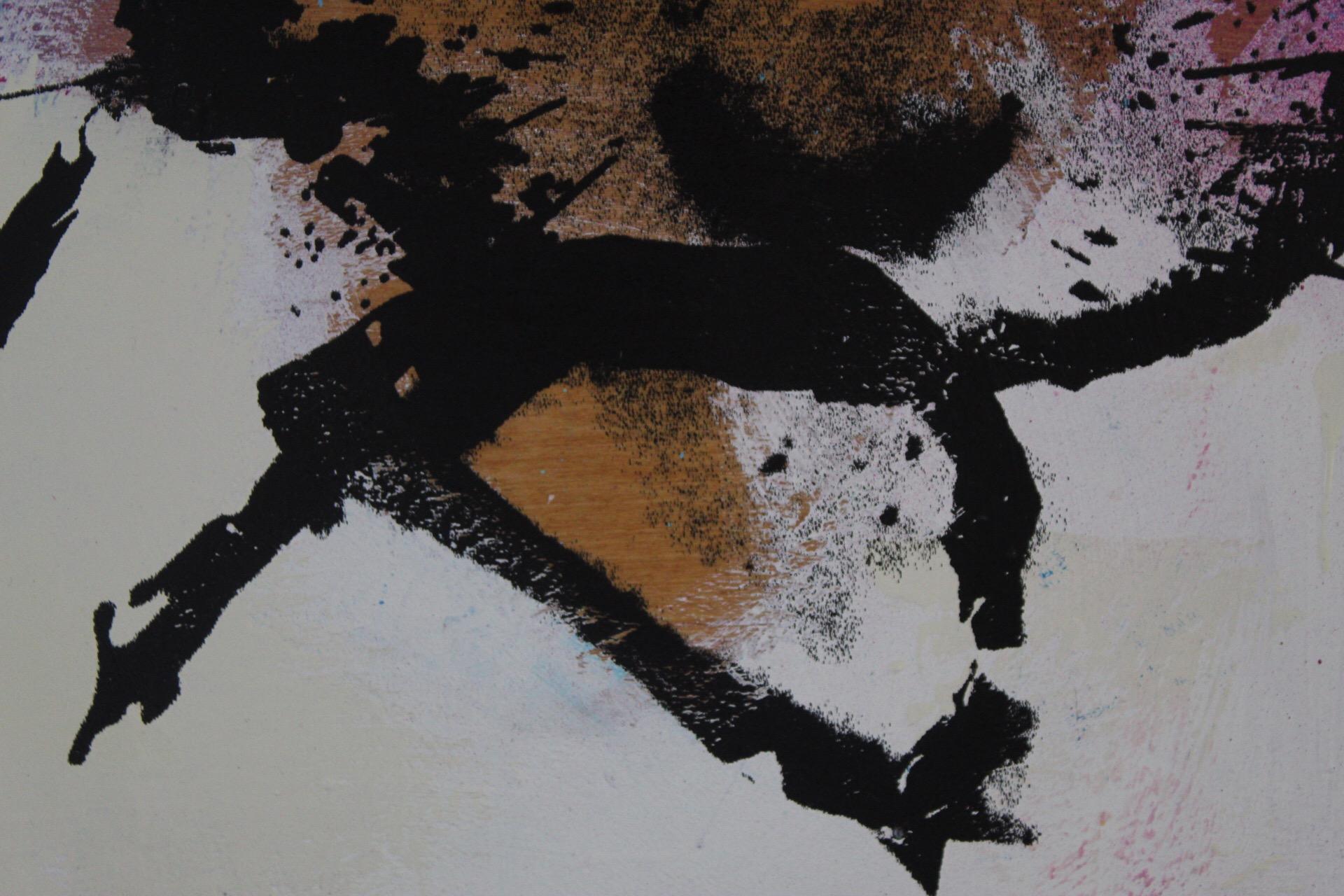 Harry Bunce, Sorry #84, Animal Art for Sale Online, Contemporary Mixed Media Art 3
