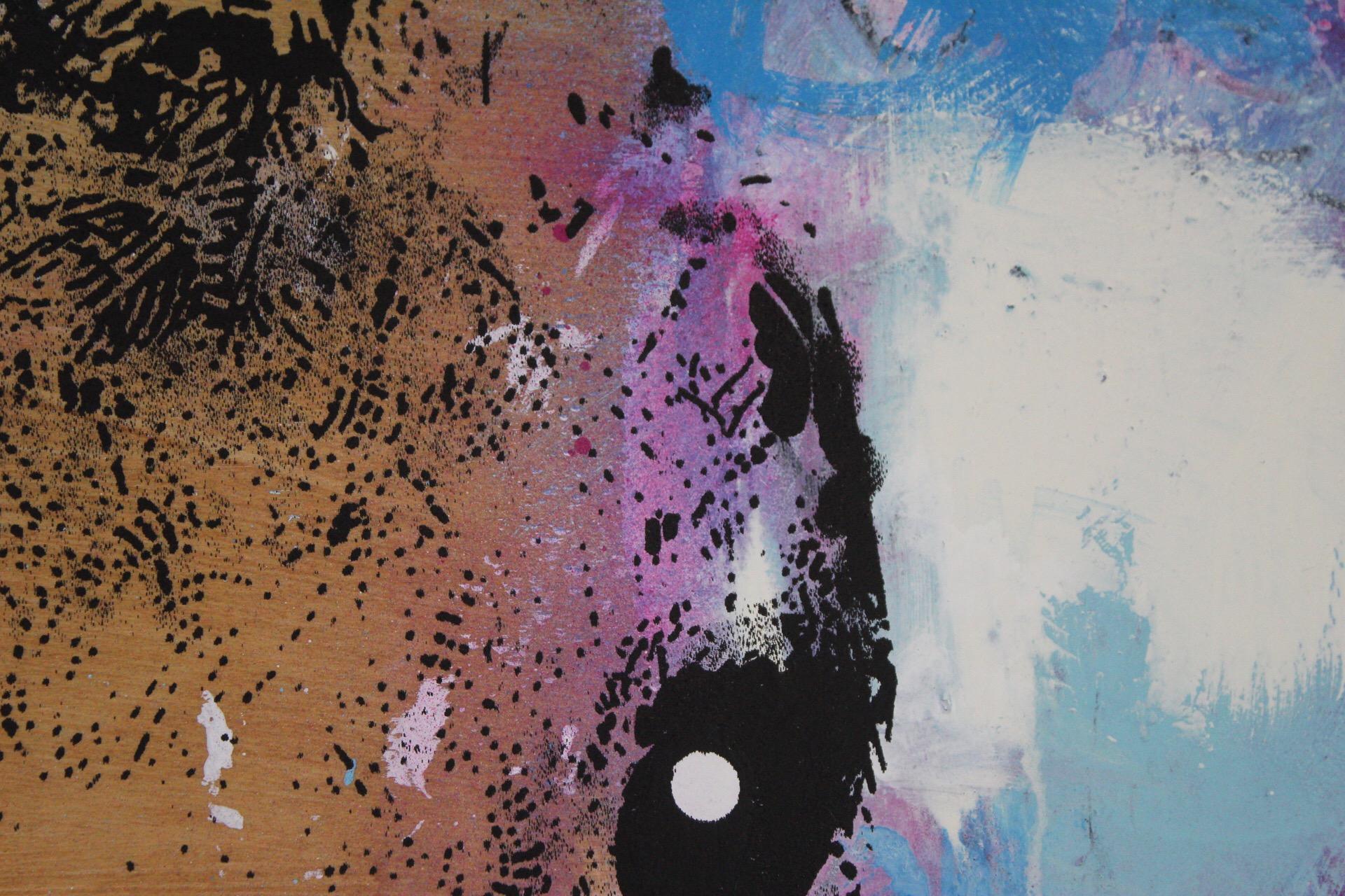 Harry Bunce, Sorry #84, Animal Art for Sale Online, Contemporary Mixed Media Art 4