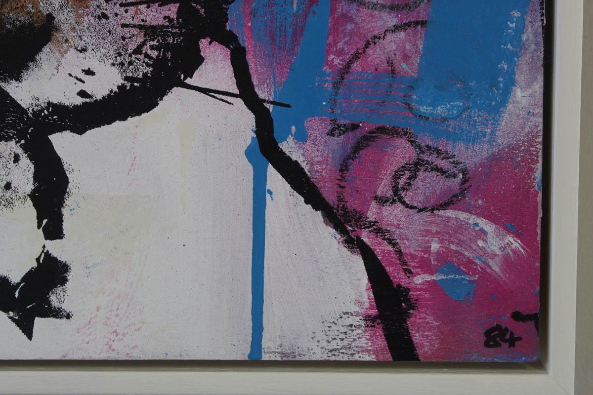 Harry Bunce, Sorry #84, Animal Art for Sale Online, Contemporary Mixed Media Art 8