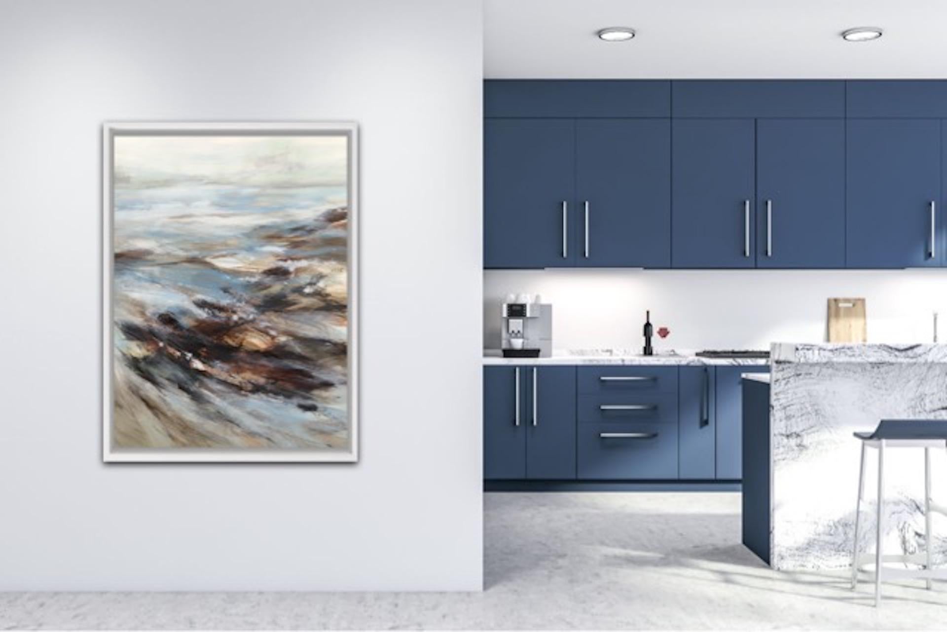 Victoria Fletcher
River Running
Original Expressionist Painting
Acrylic on Paper
Image Size: H 92cm x W 72cm x D 0.1cm
Framed Size: H 114cm x W 91cm x D 3.5cm
Sold Framed
Please note that in situ images are purely an indication of how a piece may
