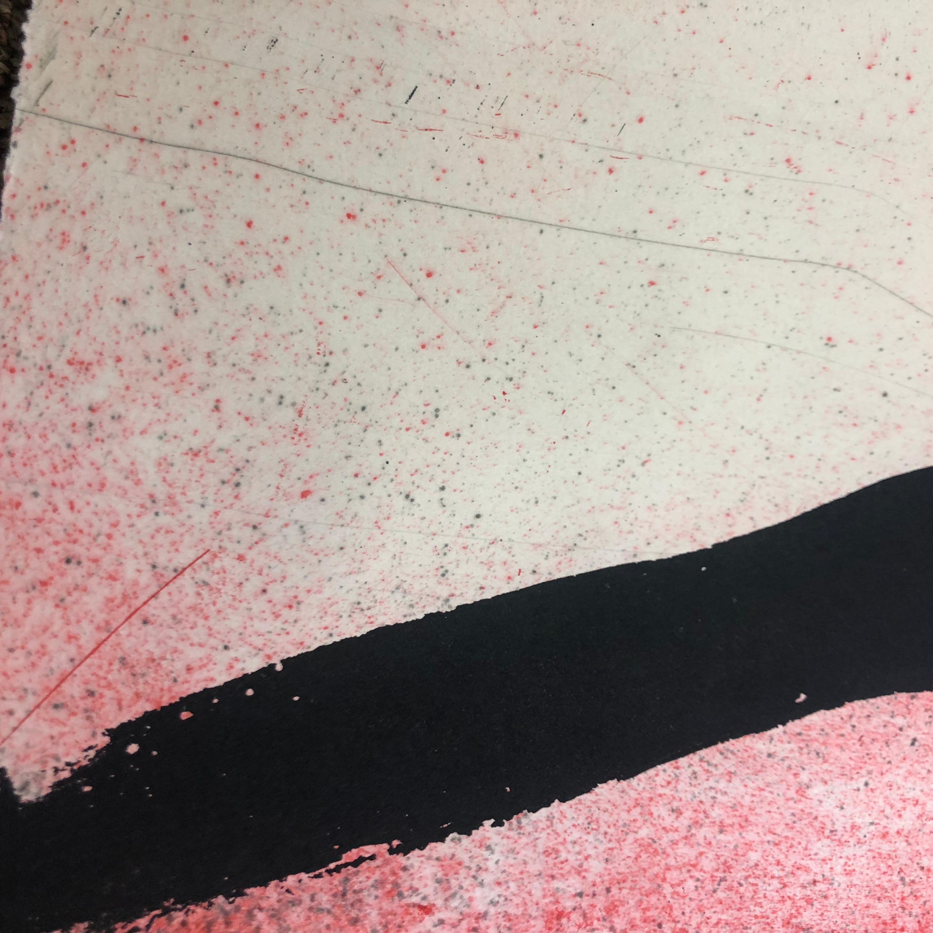 Espejo, Graham Fransella, Grabado Contemporáneo, Arte de Declaración, Arte Brillante, Atrevido en venta 5