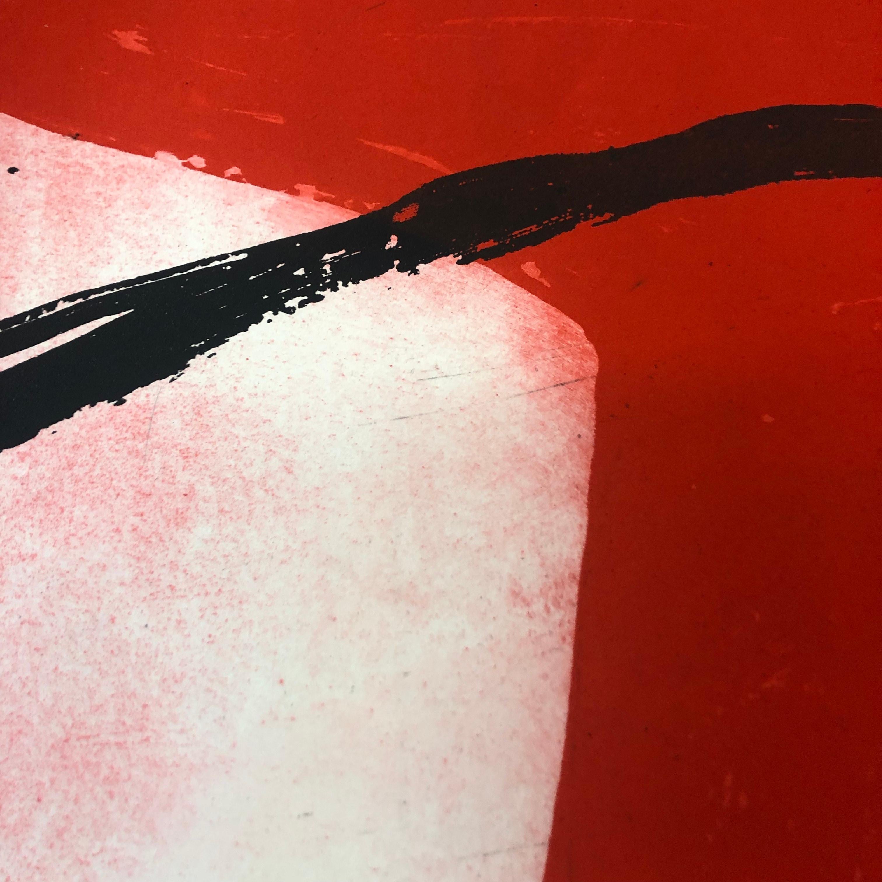 Espejo, Graham Fransella, Grabado Contemporáneo, Arte de Declaración, Arte Brillante, Atrevido en venta 8