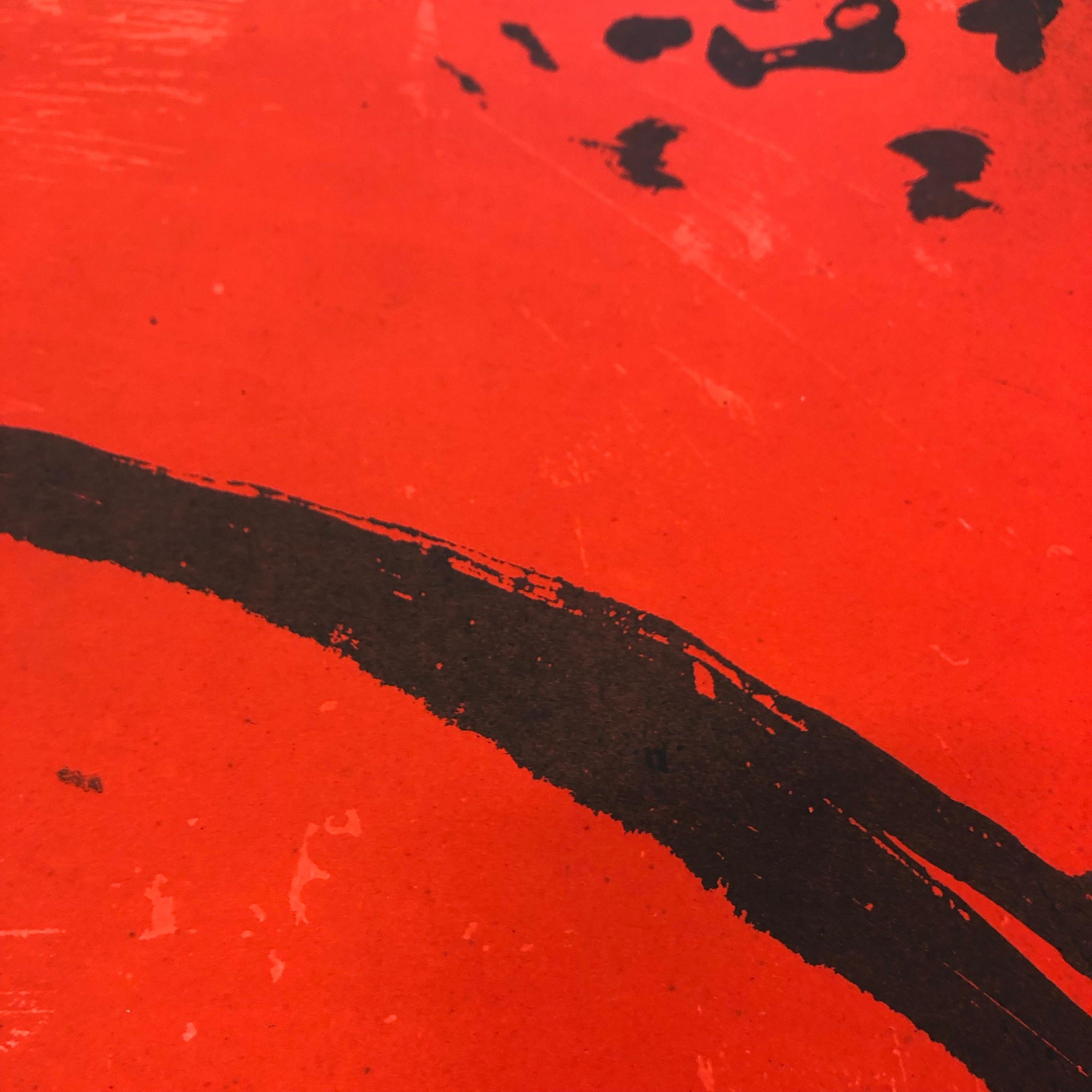 Espejo, Graham Fransella, Grabado Contemporáneo, Arte de Declaración, Arte Brillante, Atrevido en venta 9