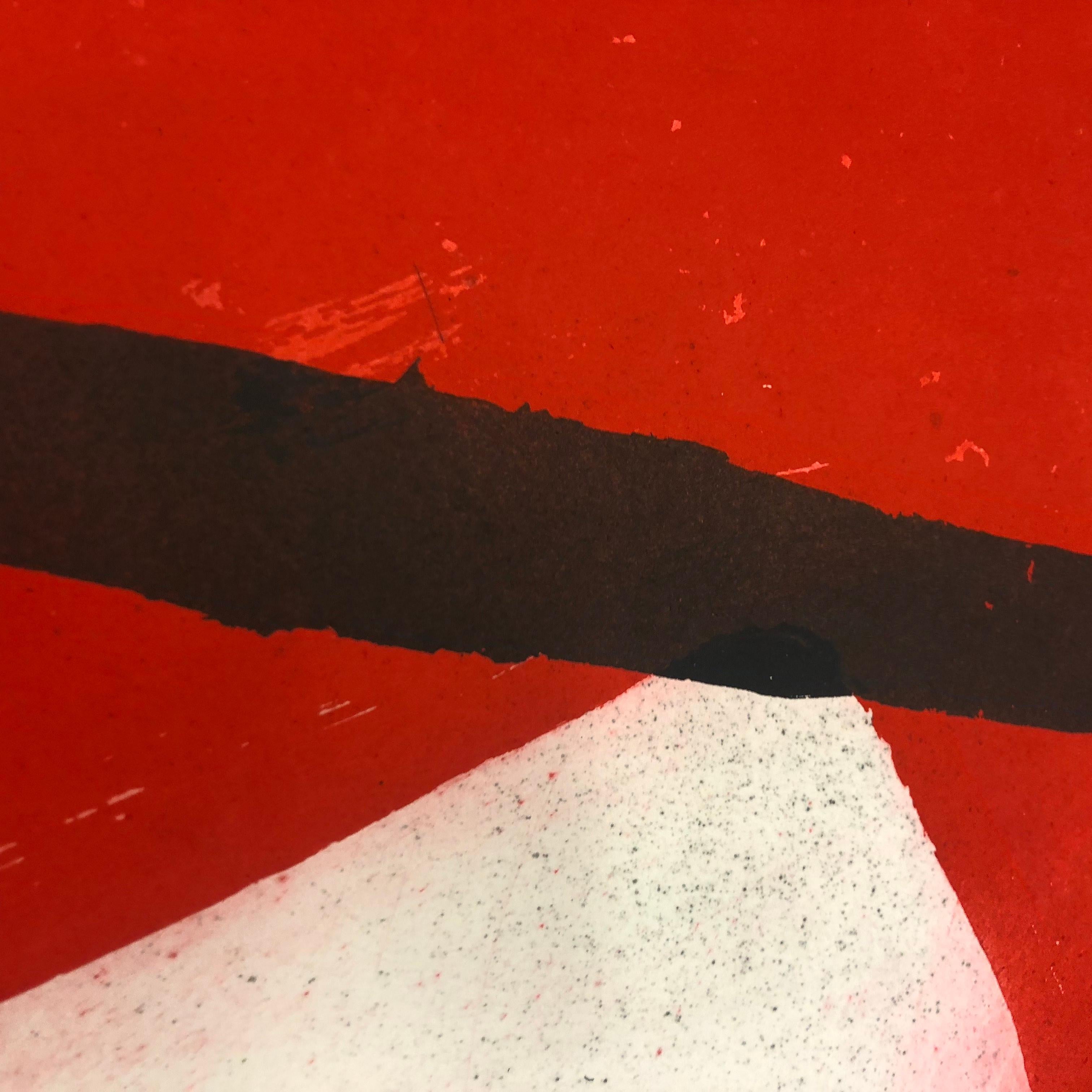 Espejo, Graham Fransella, Grabado Contemporáneo, Arte de Declaración, Arte Brillante, Atrevido en venta 15