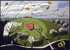 Parliament Hill, Colin Moore, Arte Luminosa, Arte Londra, Paesaggio urbano, Arte accessibile