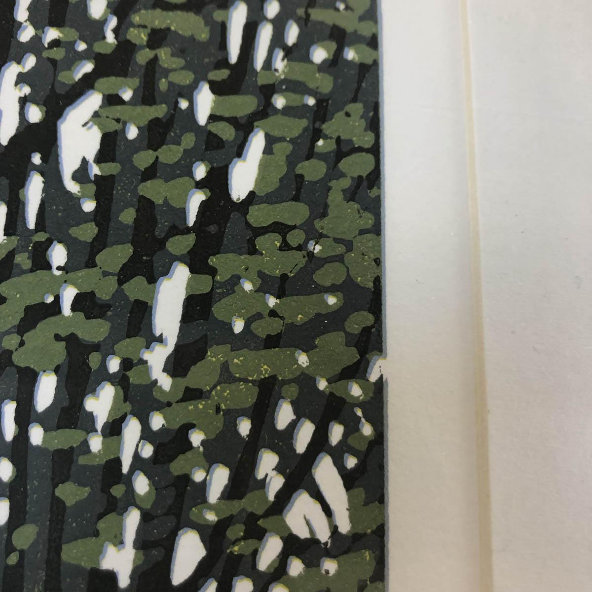 Grasmere River BY ALEXANDRA BUCKLE, Limited Edition Linocut Landscape Print 5