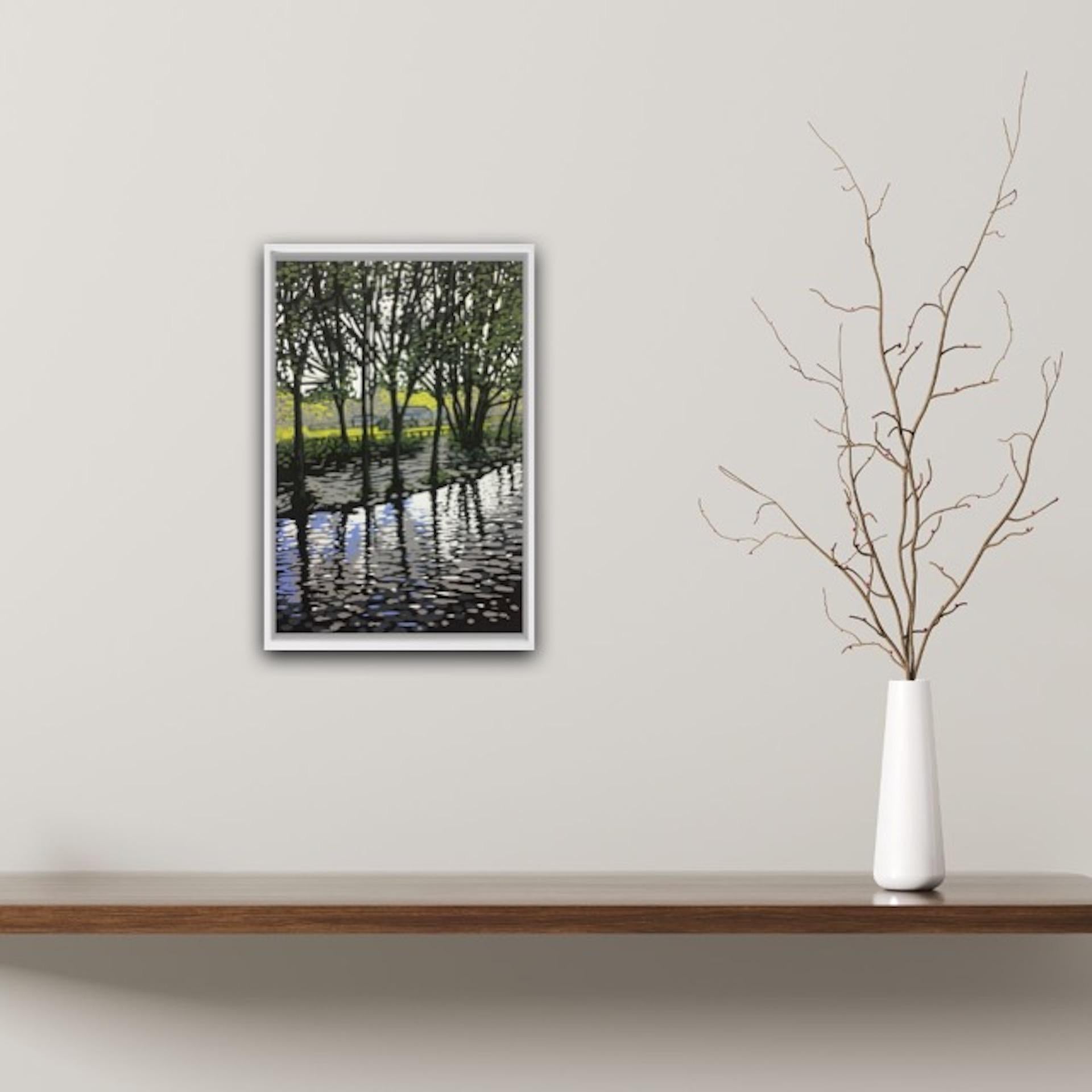 Grasmere River BY ALEXANDRA BUCKLE, Limited Edition Linocut Landscape Print 8