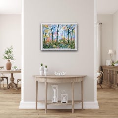 Woodland Scene, Tim Southall, Bright Art, Affordable Art, Contemporary Print