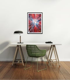 Chris Keegan, Boom, Bright Abstract Art, Portrait Art, Long Art, Affordable Art