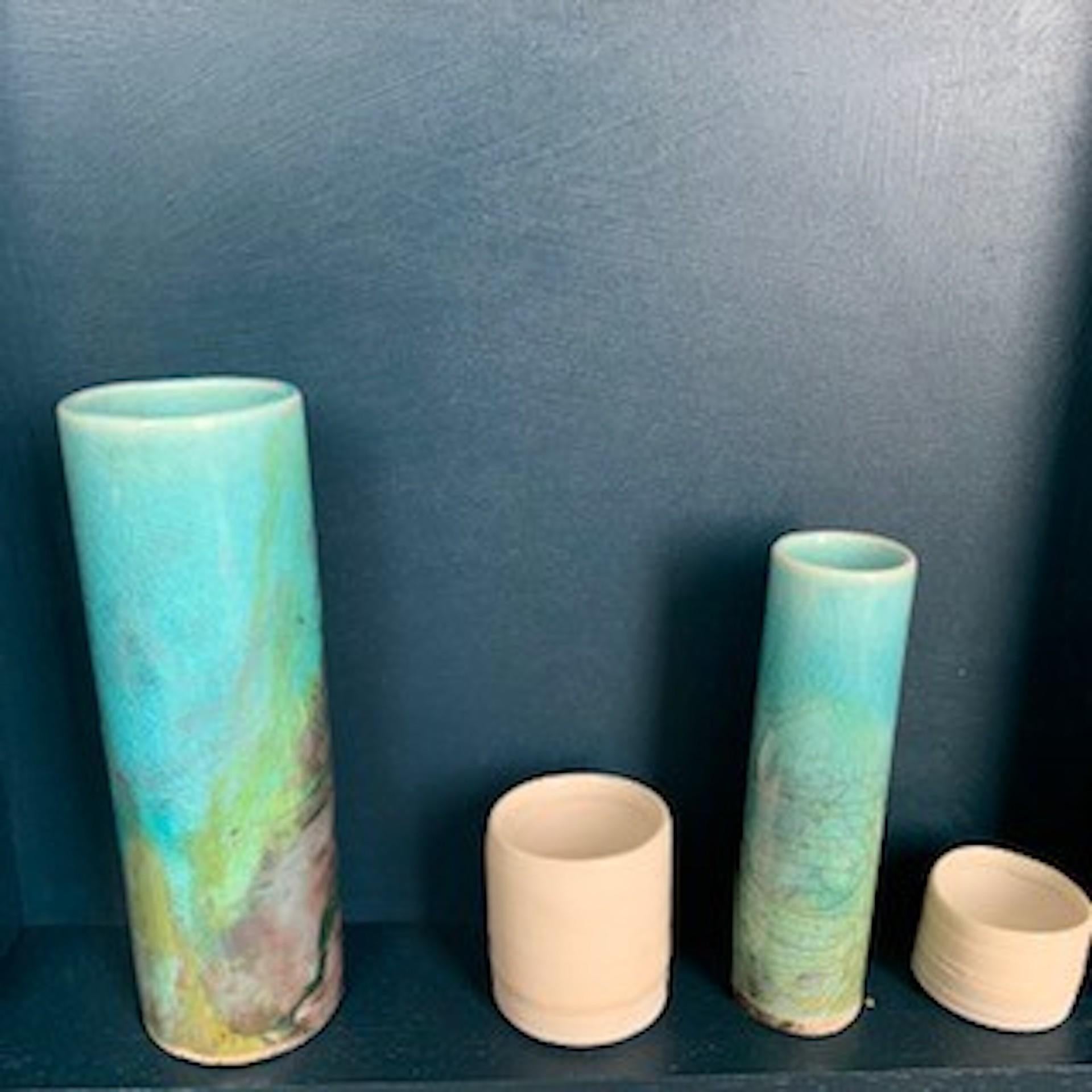 Three Clays XIII, Emma Bell, Original Installation Art, Living Art, Zen Art For Sale 1