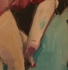 Dressing, Affordable Art, Original Oil Painting,