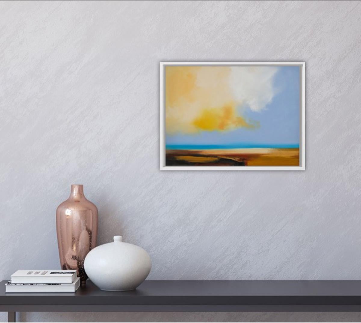Sophie Berger, Bahía de Constantine, Pintura original de paisaje marino, Pinturas de verano en venta 8
